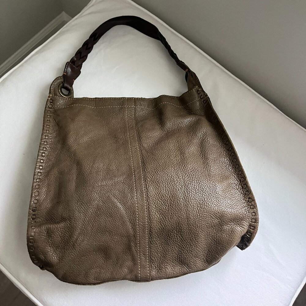 Lucky Brand Leather purse in Hunter Green